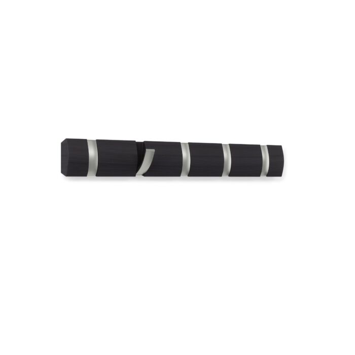 Umbra - Flip 5 Wall Hook - Driftwood/Nickel